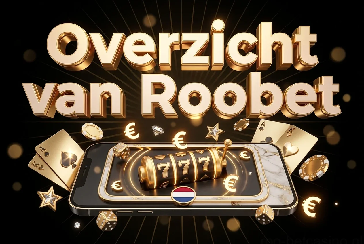 Overzicht van Roobet